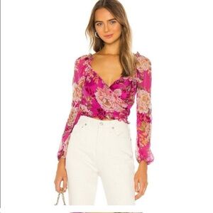 Francés Silk top - SAU LEE from Revolve NEW!